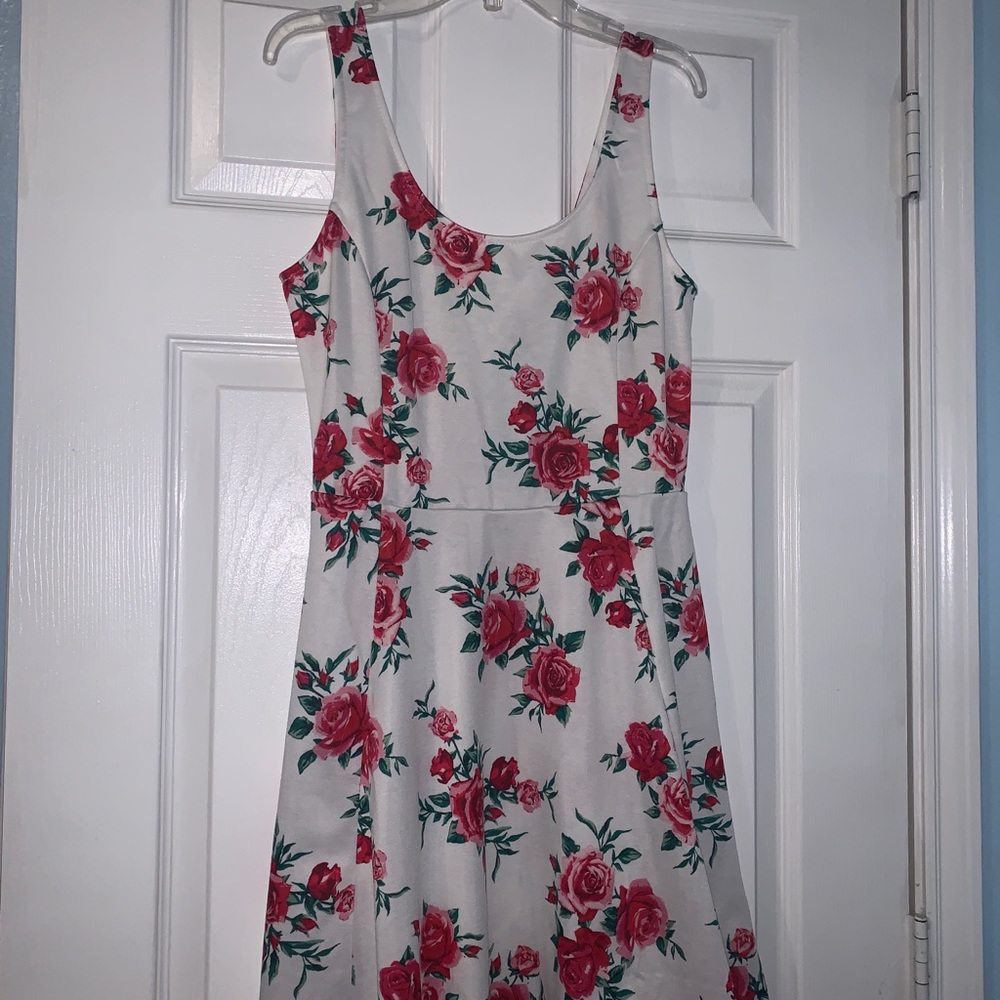 White floral H&M Dress